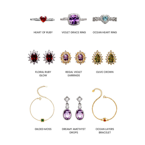 Fizz and Rizz 925 Sterling Silver Jewelry Mystery Box The Best Gift Idea For Her