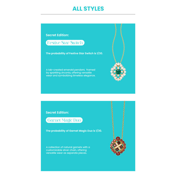 Fizz and Rizz by Yorkett Christmas Jewelry Mystery Box