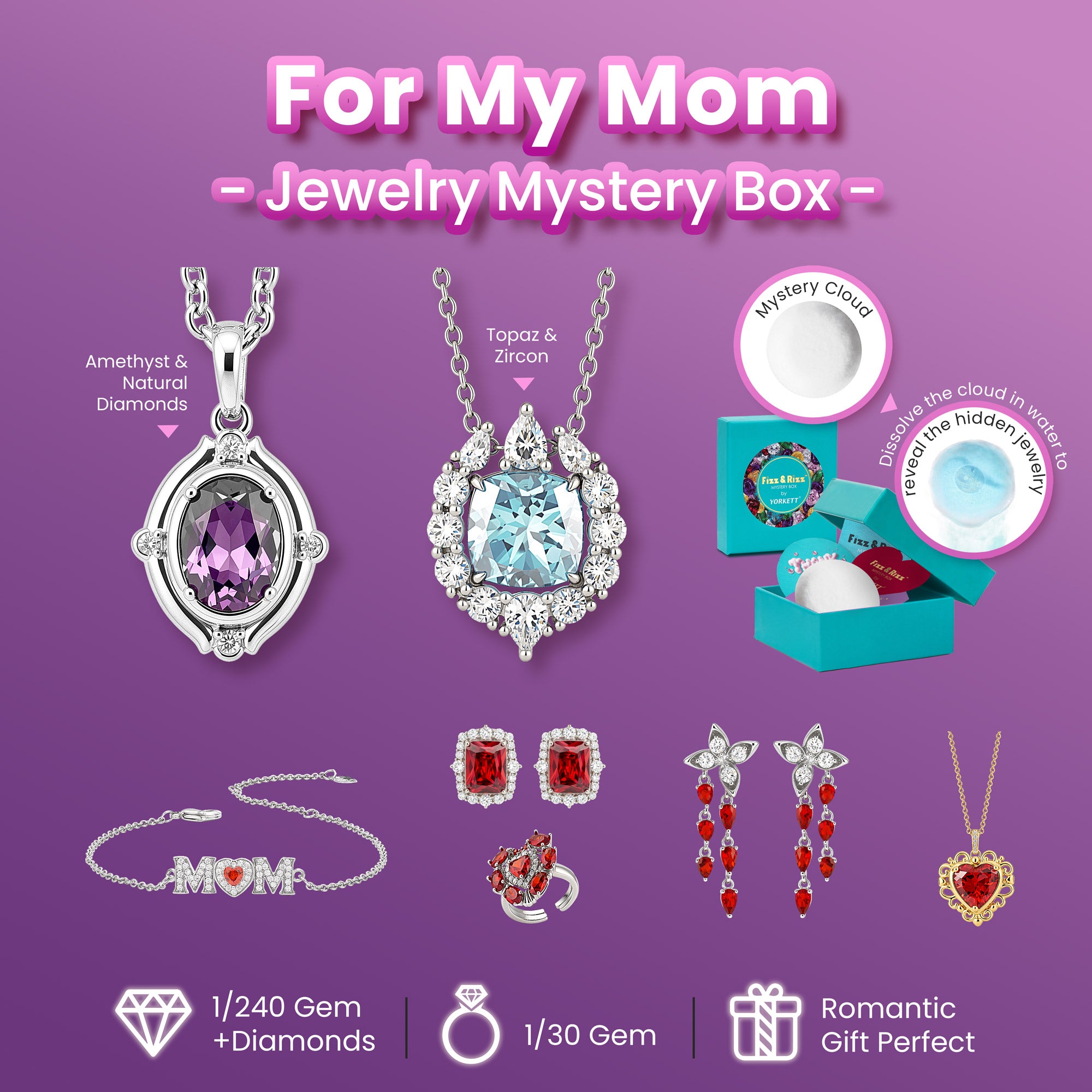 For My Mom Jewelry Mystery Box | Fizz & Rizz Jewelry