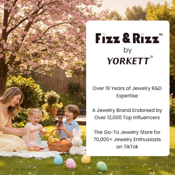 Fizz & Rizz by Yorkett Lucky Egg-Shaped Locket Necklace Mystery Box