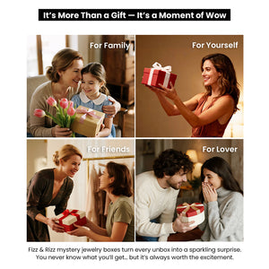 Fizz & Rizz by Yorkett Lucky Egg-Shaped Locket Necklace Mystery Box