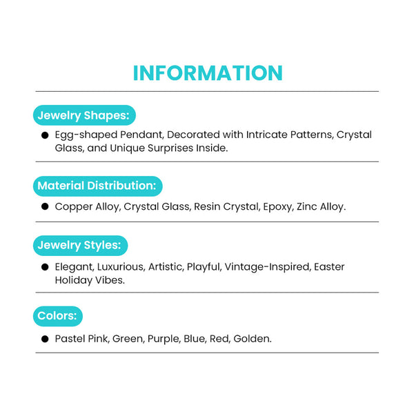 Fizz & Rizz by Yorkett Lucky Egg-Shaped Locket Necklace Mystery Box