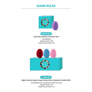 Fizz & Rizz by Yorkett Lucky Egg-Shaped Locket Necklace Mystery Box