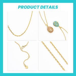 Fizz & Rizz by Yorkett Lucky Egg-Shaped Locket Necklace Mystery Box